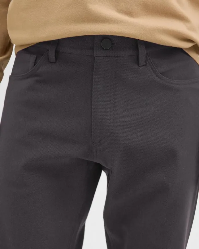 Theory Raffi 5Pocket Pant In Neoteric Twill Dark Grey Men Pants Theory Raffi 5Pocket Pant In Neoteric Twill Dark Grey Men Pants