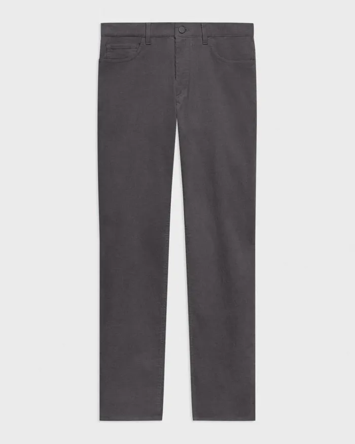 Theory Raffi 5Pocket Pant In Stretch Corduroy Dark Grey Men Pants Theory Raffi 5Pocket Pant In Stretch Corduroy Dark Grey Men Pants
