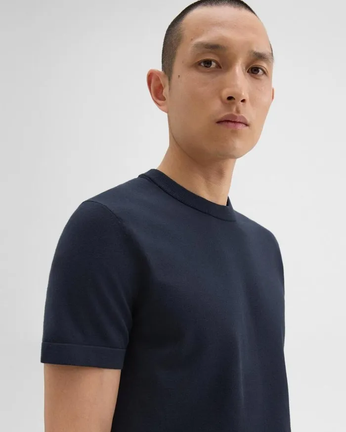 Theory Sarior Tee In Light Bilen Baltic Men TShirts Polos Theory Sarior Tee In Light Bilen Baltic Men TShirts Polos