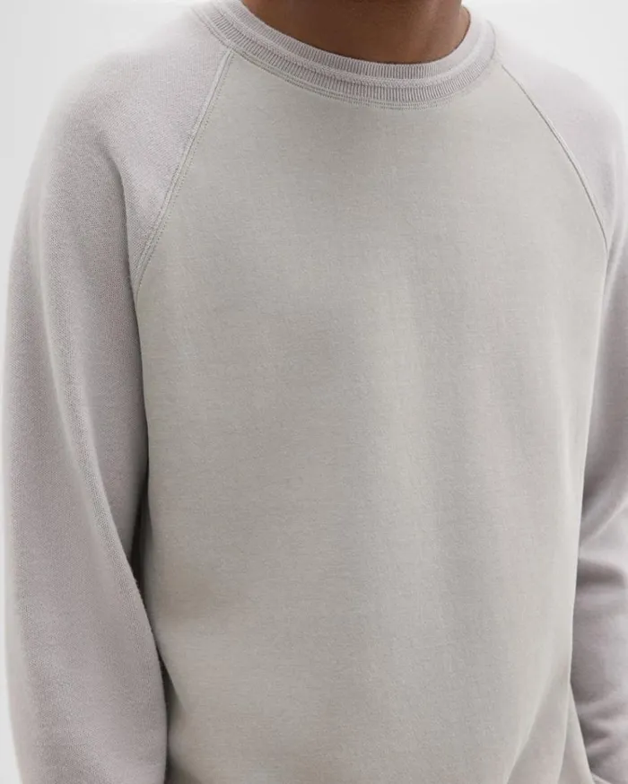 Theory ScubaWool Combo Sweatshirt Calcite Men Sweatshirts Hoodies