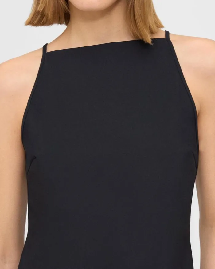 Theory Square Neck Tank Top In Precision Ponte Black Women TShirts Tank Tops Theory Square Neck Tank Top In Precision Ponte Black Women TShirts Tank Tops