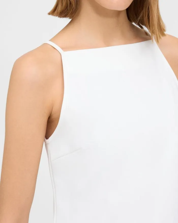 Theory Square Neck Tank Top In Precision Ponte White Women TShirts Tank Tops Theory Square Neck Tank Top In Precision Ponte White Women TShirts Tank Tops