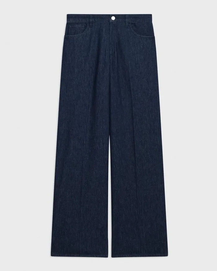 Theory StraightLeg 5Pocket Pant In Denim Indigo Women Pants Theory StraightLeg 5Pocket Pant In Denim Indigo Women Pants