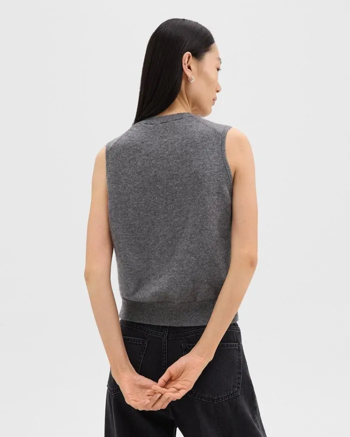 Theory Sweater Shell In Cashmere Husky Women Sweaters Cardigans Theory Sweater Shell In Cashmere Husky Women Sweaters Cardigans
