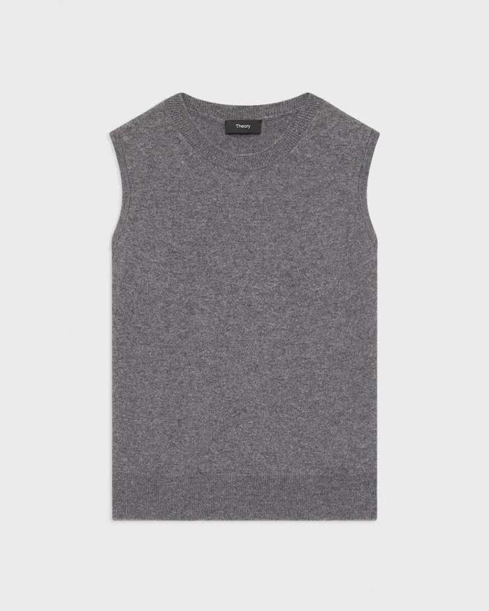 Theory Sweater Shell In Cashmere Husky Women Sweaters Cardigans Theory Sweater Shell In Cashmere Husky Women Sweaters Cardigans