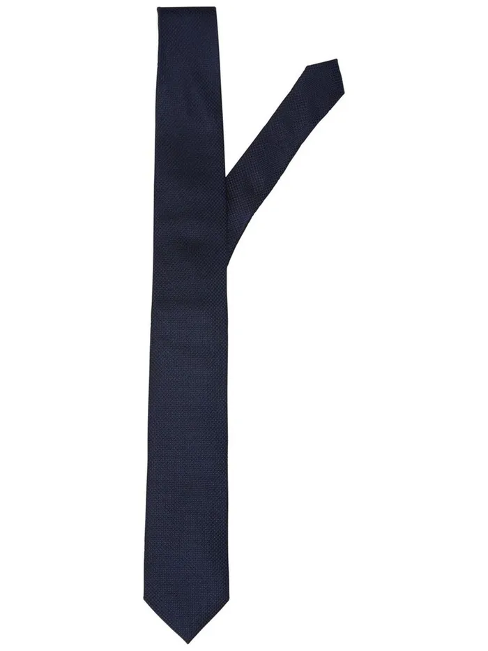 Ties and Bowties JACK and JONES Mens ONTREND TIE Blue Dark Navy