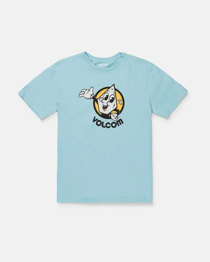 Toddler Boys Mr Stone Short Sleeve Tee 8211 Sea Blue Kids Volcom TShirts and Tanks Toddler Boys Mr Stone Short Sleeve Tee 8211 Sea Blue Kids Volcom TShirts and Tanks