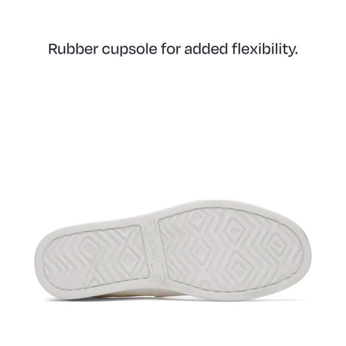 Toms Alpargatas Alp FWD White Recycled Cotton Canvas 8211 Men Toms Alpargatas Alp FWD White Recycled Cotton Canvas 8211 Men