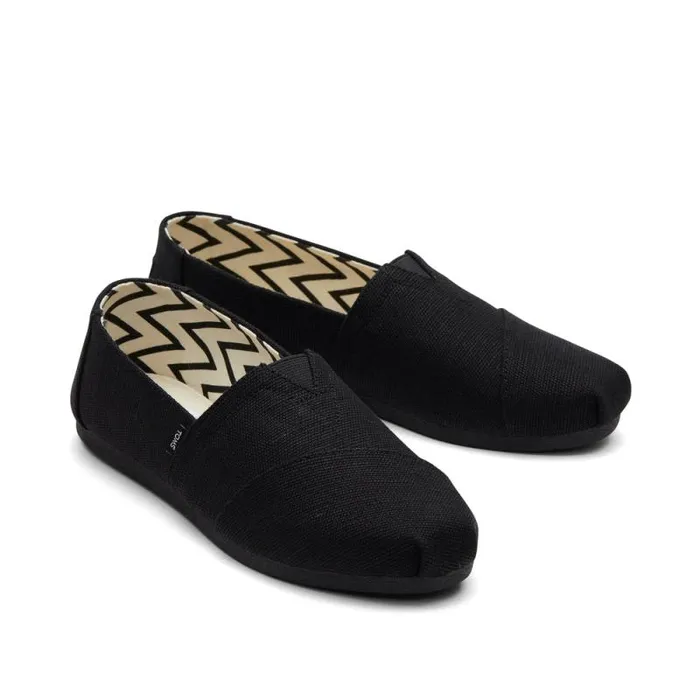 Toms Alpargatas Alpargata All Black Heritage Canvas 8211 Women
