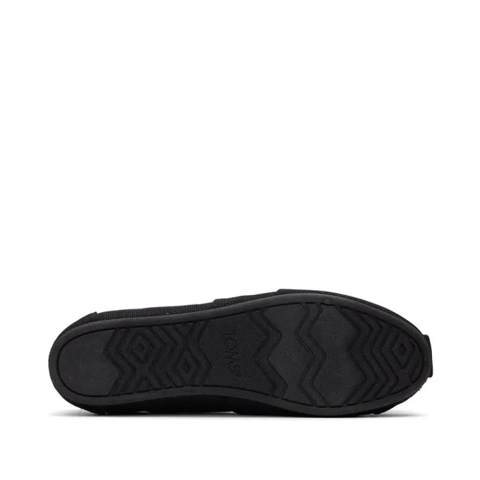 Toms Alpargatas Alpargata All Black Heritage Canvas 8211 Women