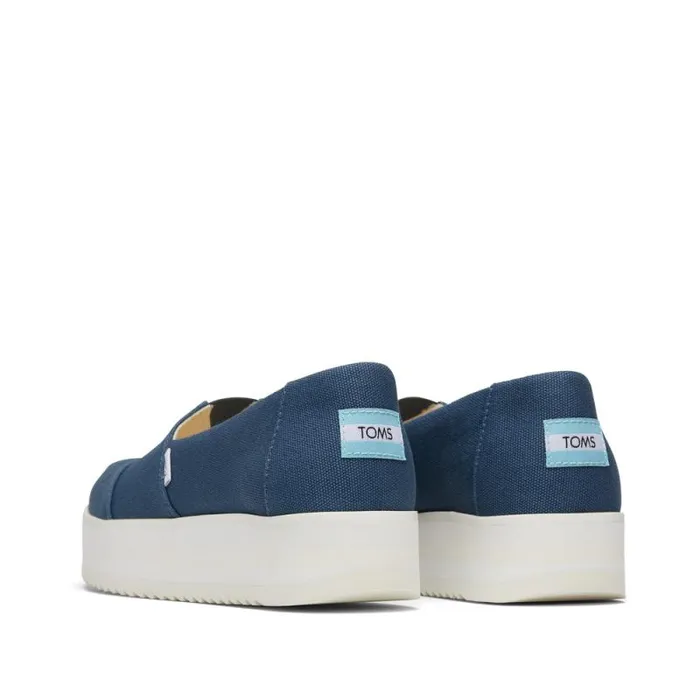 Toms Alpargatas Alpargata Midform Espadrille Majolica Blue 8211 Women Toms Alpargatas Alpargata Midform Espadrille Majolica Blue 8211 Women