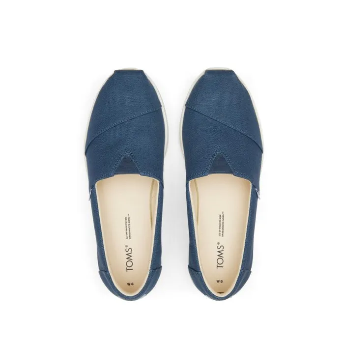Toms Alpargatas Alpargata Midform Espadrille Majolica Blue 8211 Women Toms Alpargatas Alpargata Midform Espadrille Majolica Blue 8211 Women
