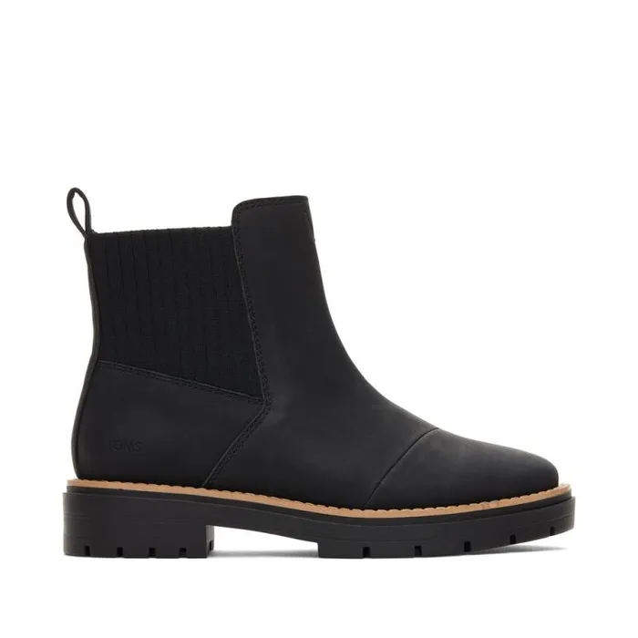 Toms Boots and Booties Cort Boot Vegan Black 8211 Women