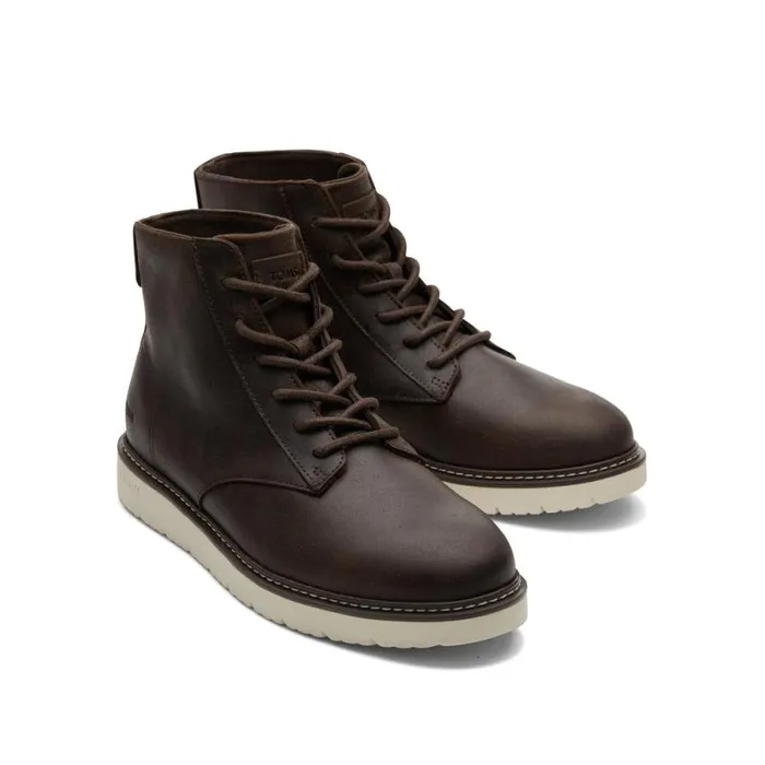 Toms Boots TRVL LITE Navi Ranger Dark Brown Water Resistant 8211 Men Toms Boots TRVL LITE Navi Ranger Dark Brown Water Resistant 8211 Men