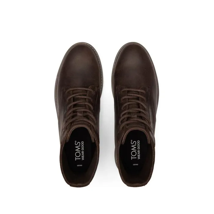 Toms Boots TRVL LITE Navi Ranger Dark Brown Water Resistant 8211 Men Toms Boots TRVL LITE Navi Ranger Dark Brown Water Resistant 8211 Men
