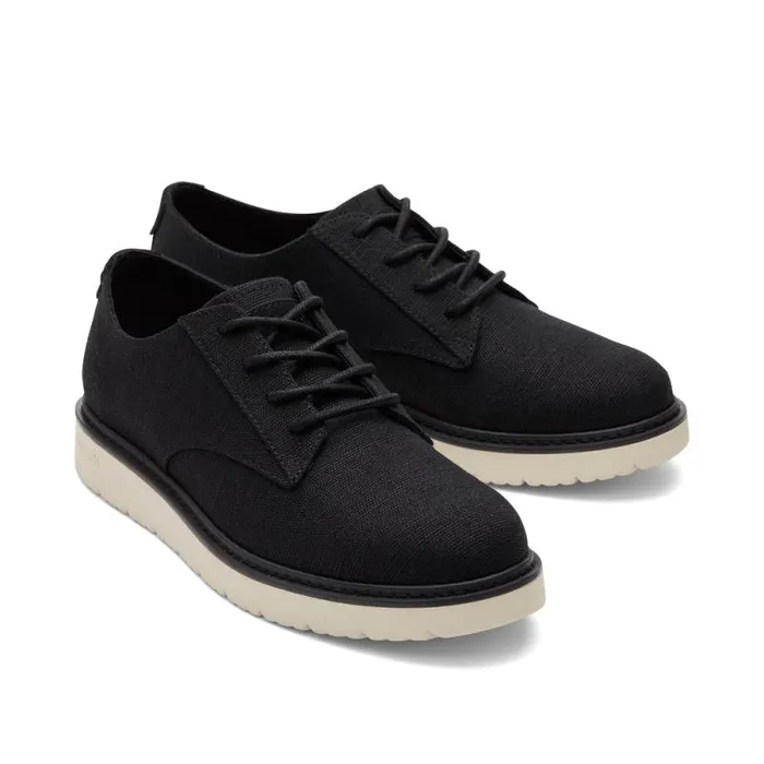 Toms Dress Casual Navi TRVL LITE Dress Shoe Black Heritage Canvas 8211 Men Toms Dress Casual Navi TRVL LITE Dress Shoe Black Heritage Canvas 8211 Men