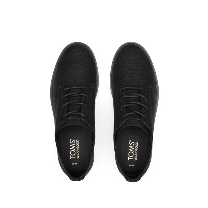 Toms Dress Casual Navi TRVL LITE Dress Shoe Black Heritage Canvas 8211 Men Toms Dress Casual Navi TRVL LITE Dress Shoe Black Heritage Canvas 8211 Men