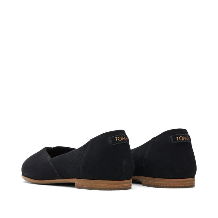 Toms Flats and Loafers Jutti Neat Flat Black Suede 8211 Women Toms Flats and Loafers Jutti Neat Flat Black Suede 8211 Women
