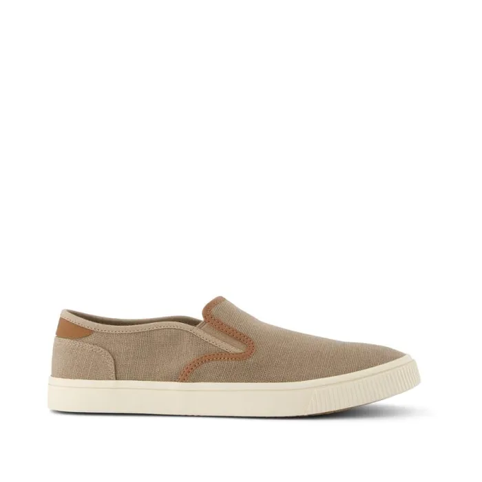 Toms Slip Ons Baja Slip On Sneaker Dune Synthetic Trim 8211 Men