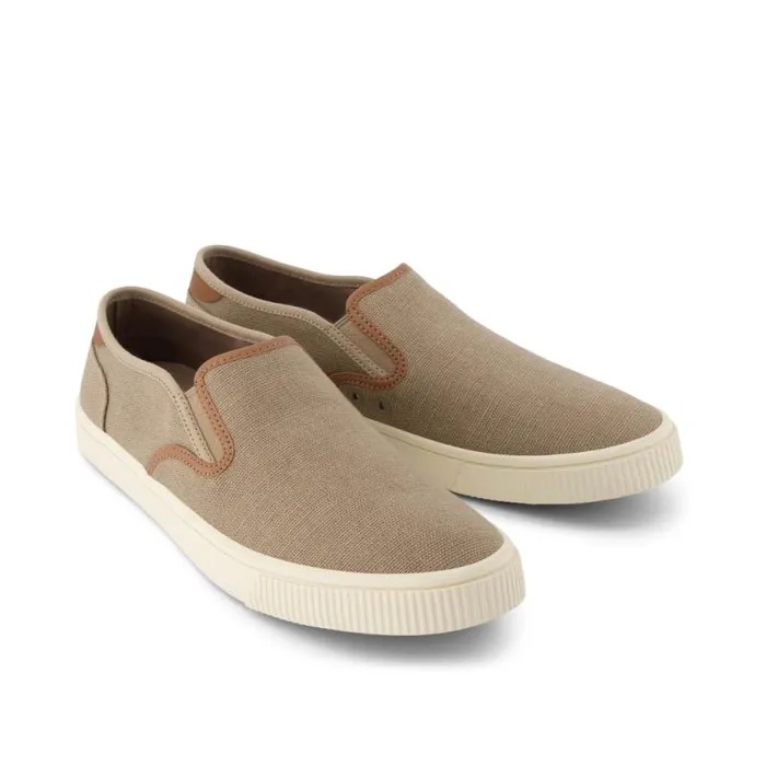 Toms Slip Ons Baja Slip On Sneaker Dune Synthetic Trim 8211 Men Toms Slip Ons Baja Slip On Sneaker Dune Synthetic Trim 8211 Men