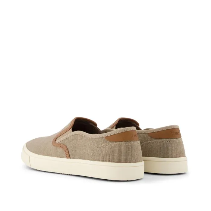 Toms Slip Ons Baja Slip On Sneaker Dune Synthetic Trim 8211 Men Toms Slip Ons Baja Slip On Sneaker Dune Synthetic Trim 8211 Men