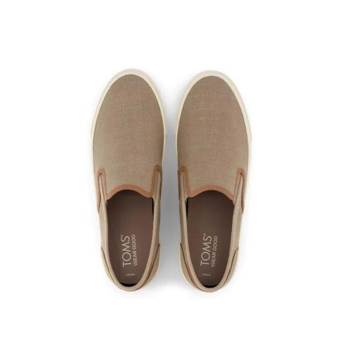 Toms Slip Ons Baja Slip On Sneaker Dune Synthetic Trim 8211 Men Toms Slip Ons Baja Slip On Sneaker Dune Synthetic Trim 8211 Men