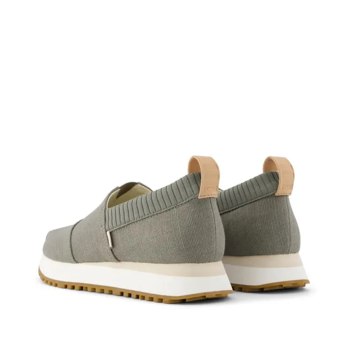 Toms Slip Ons Resident 20 Sneaker Vetiver Grey Heritage Canvas 8211 Women