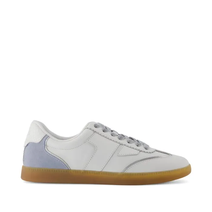 Toms Sneakers Collins Casual LaceUp Sneaker Pastel Blue Multi Leather And Suede 8211 Women Toms Sneakers Collins Casual LaceUp Sneaker Pastel Blue Multi Leather And Suede 8211 Women
