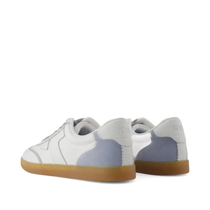 Toms Sneakers Collins Casual LaceUp Sneaker Pastel Blue Multi Leather And Suede 8211 Women Toms Sneakers Collins Casual LaceUp Sneaker Pastel Blue Multi Leather And Suede 8211 Women
