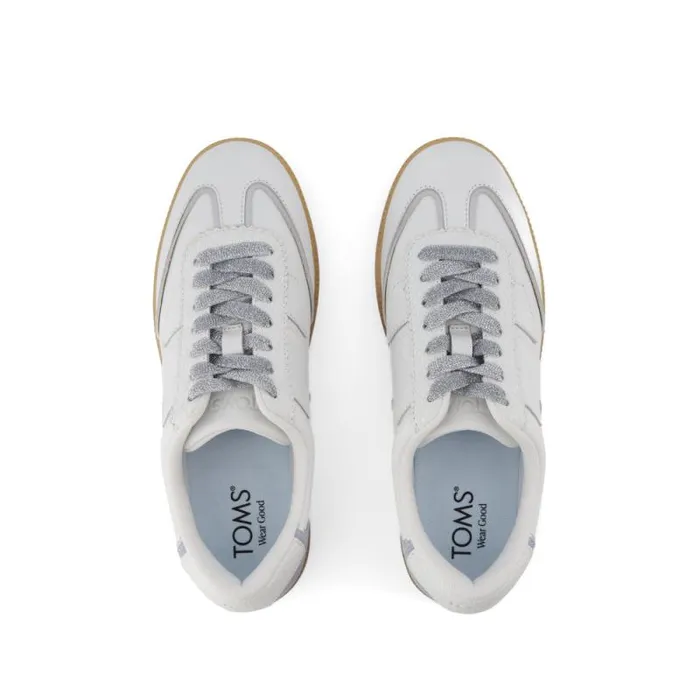 Toms Sneakers Collins Casual LaceUp Sneaker Pastel Blue Multi Leather And Suede 8211 Women Toms Sneakers Collins Casual LaceUp Sneaker Pastel Blue Multi Leather And Suede 8211 Women