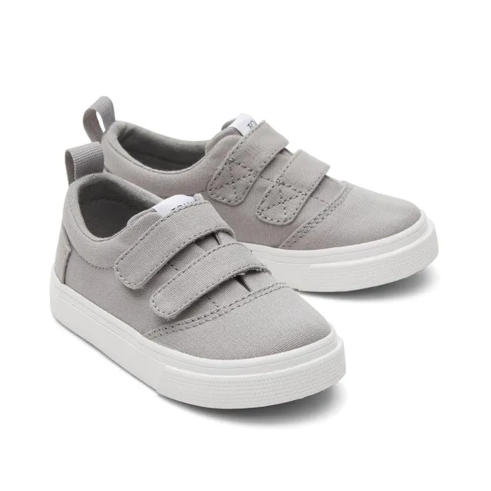 Toms Sneakers Fenix Double Strap Toddler Sneaker Drizzle Grey 8211 Kids