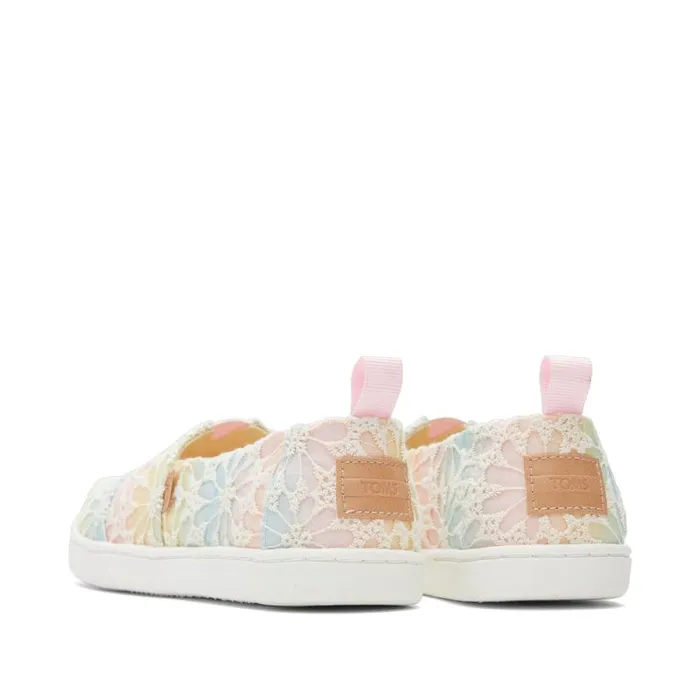 Toms TOMS Classics Alpargata Kids Shoe Floral Lace Ombre 8211 KidsWomen