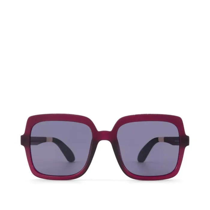 Toms Traveler Collection Athena Traveler Sunglasses Matteshiny Midnight Plum Crystal Fadedark Grey 8211 Gear