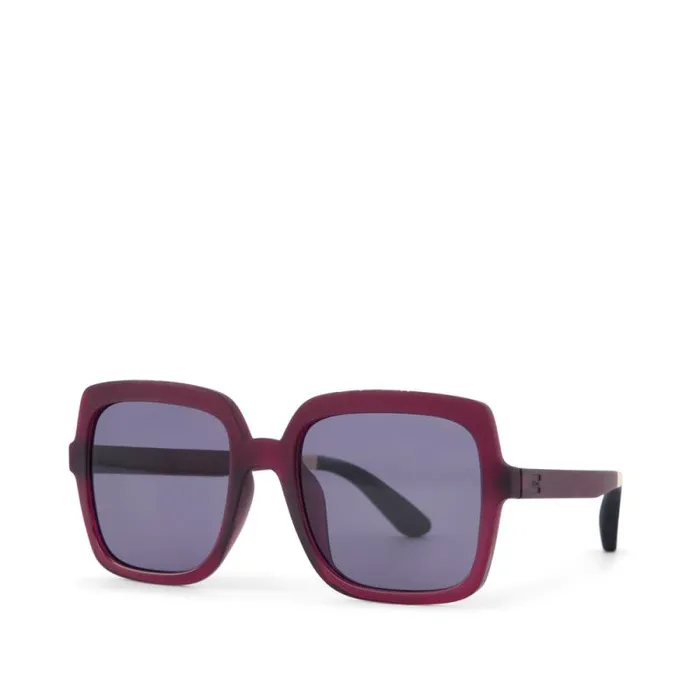 Toms Traveler Collection Athena Traveler Sunglasses Matteshiny Midnight Plum Crystal Fadedark Grey 8211 Gear