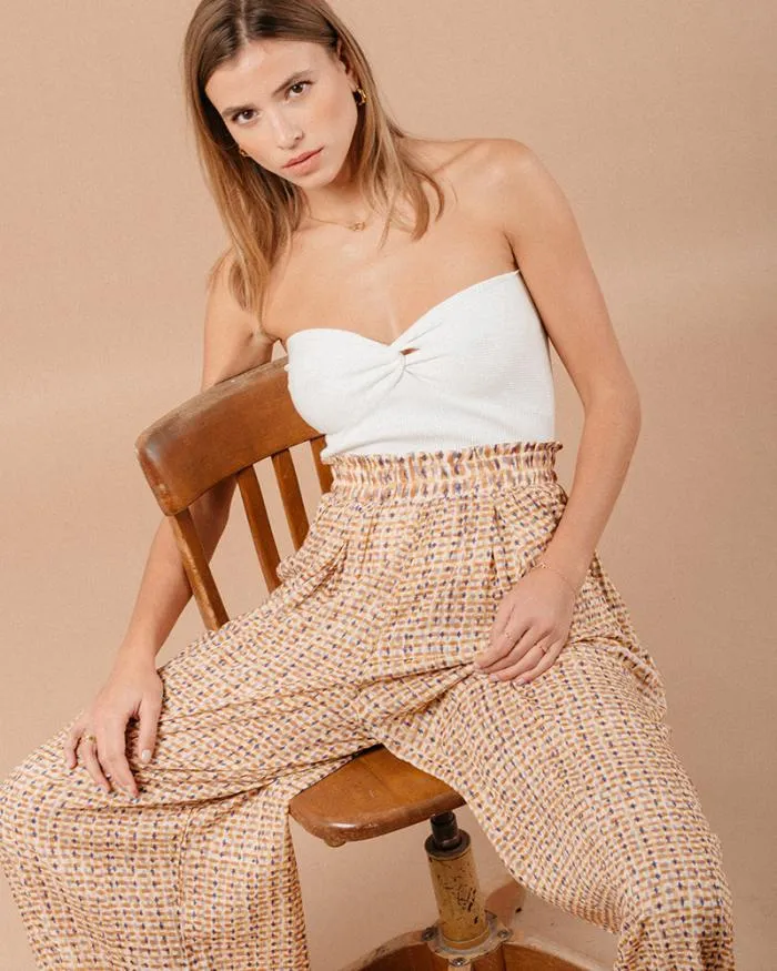 TOP BEIGE MACARONI Shop Grace and Mila Dressy Tops