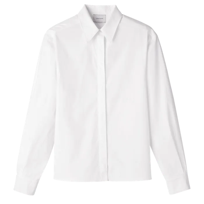 Tops and Blouses Longchamp Women Shirt White