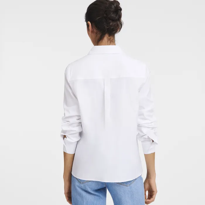 Tops and Blouses Longchamp Women Shirt White