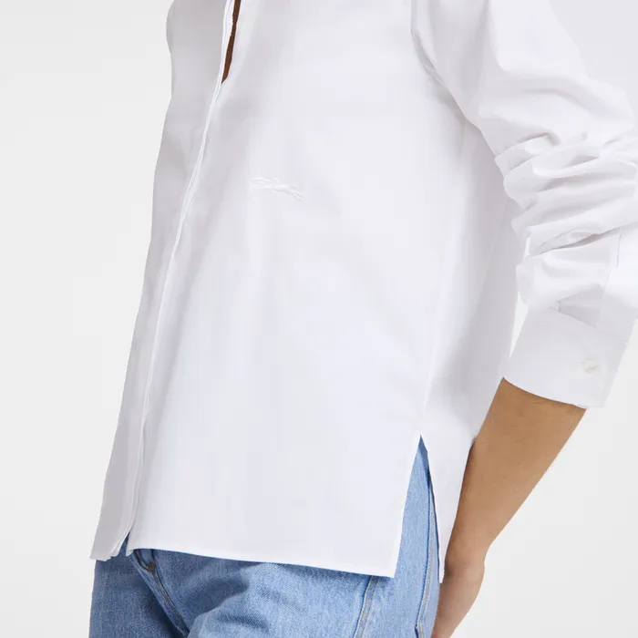 Tops and Blouses Longchamp Women Shirt White