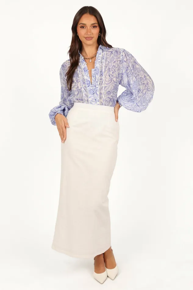 Tops Tallara Top Blue 8211 Petal and Pup Women