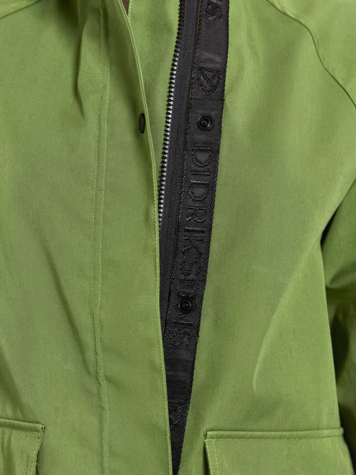 Torri Jacket Velvet Green Women Didriksons Spring Jackets