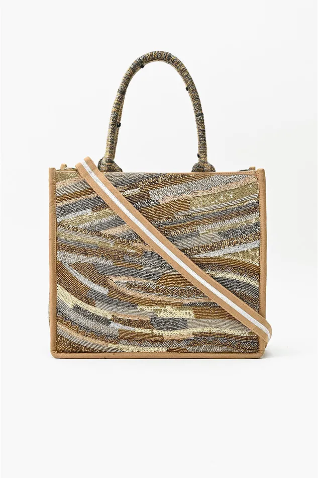 Totes America and Beyond Women Golden Layers Tote Totes America and Beyond Women Golden Layers Tote
