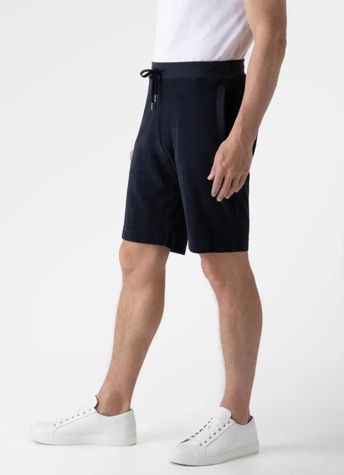 Towelling Shorts Navy Men SUNSPEL Shorts