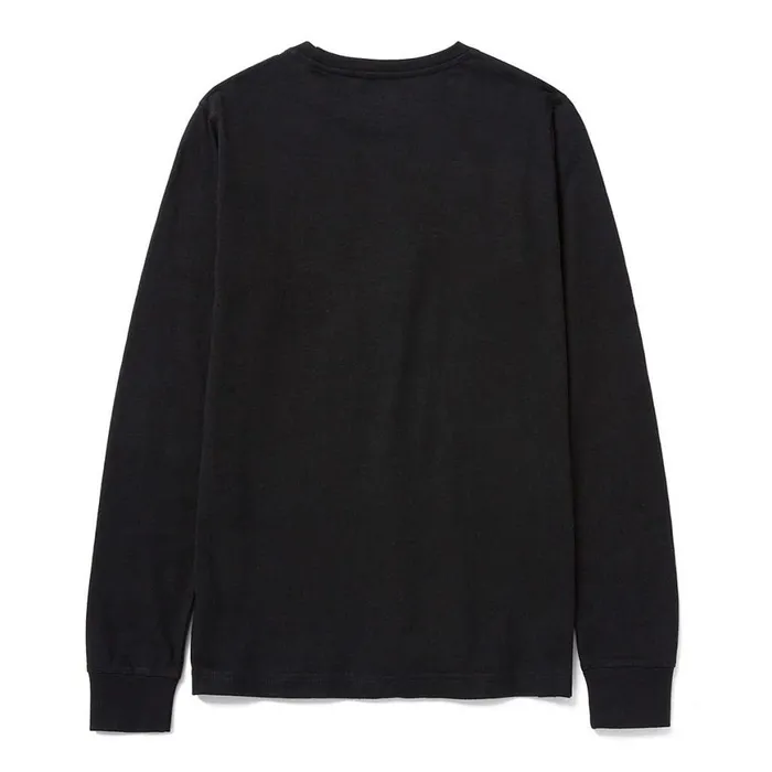 Trademark Banner Long Sleeve Tee Black Women Cat Footwear Tops and Outerwear