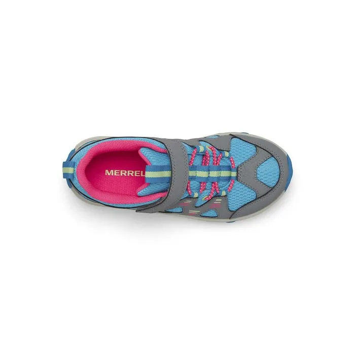 Trail Chaser 2 Greyturquoisemulti Kids Merrell Sneakers Trail Chaser 2 Greyturquoisemulti Kids Merrell Sneakers