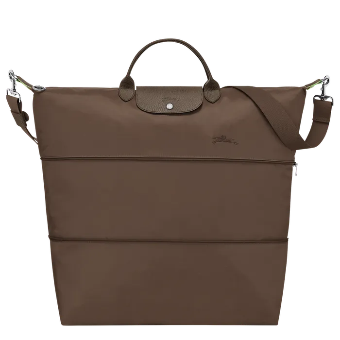 Travel bags Longchamp WomenMen Le Pliage Green Travel bag expandable Terra