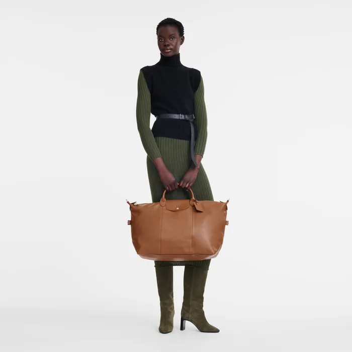 Travel bags WomenMen Le Foulonn L Travel bag Caramel Longchamp Travel bags WomenMen Le Foulonn L Travel bag Caramel Longchamp