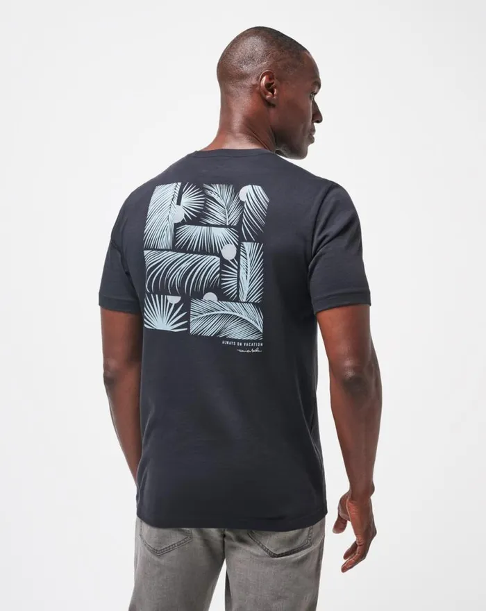TravisMathew ANCIENT ROYALS TEE Black Men Tees