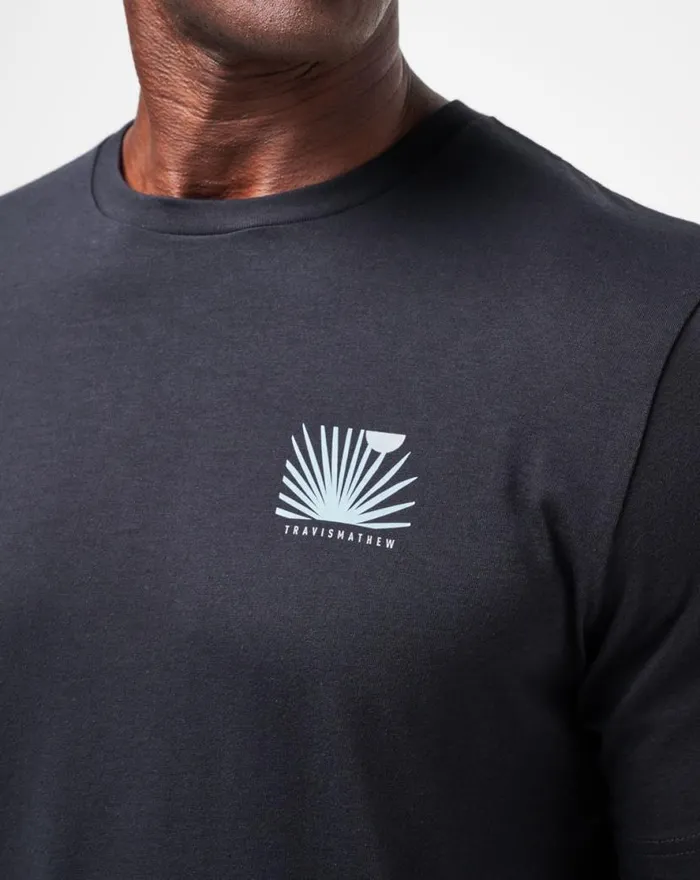 TravisMathew ANCIENT ROYALS TEE Black Men Tees
