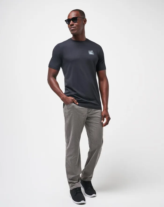 TravisMathew ANCIENT ROYALS TEE Black Men Tees