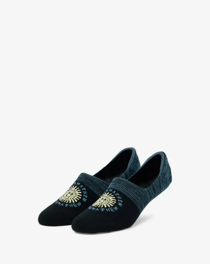 TravisMathew FLOTATION DEVICE NO SHOW SOCK Dark Teal MenWomen Socks